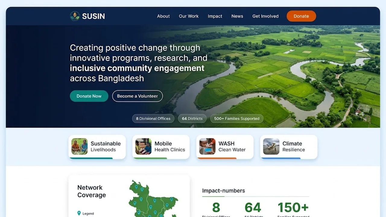 SUSIN interface screenshot